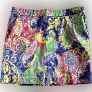 Ralph Lauren Golf Skort Paisley Resort